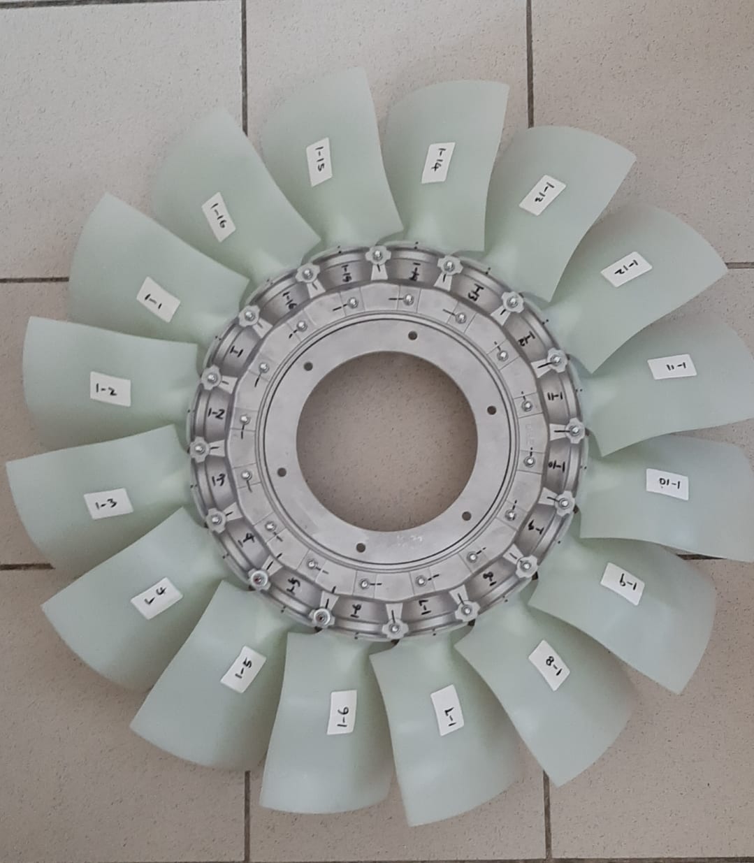 S38Z Adjustable Pitch Axial Fan Blade | UTEK-DELE