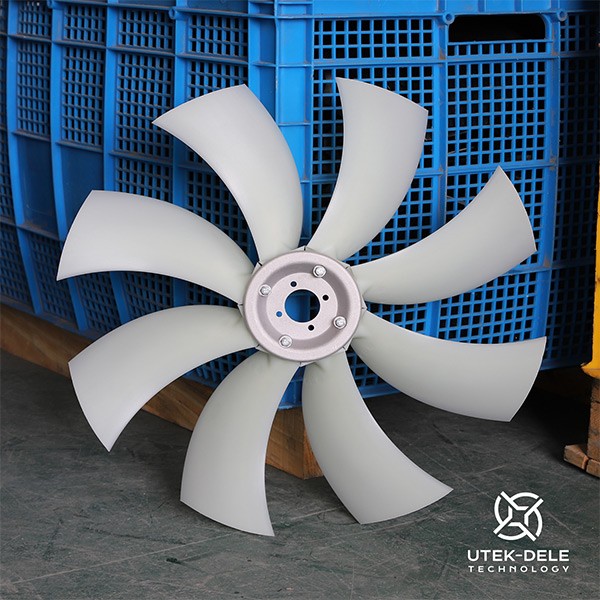 How industrial axial fan works for engine cooling systems
