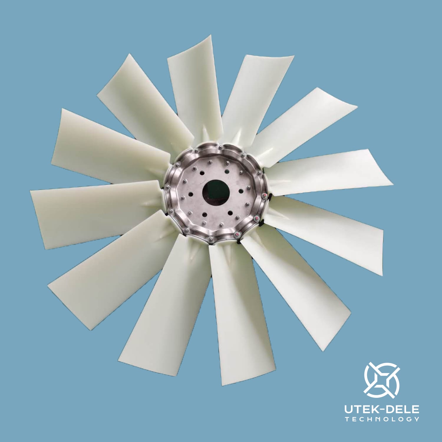 K6Z adjustable pitch axial fan blade — assembled Z-3 hub fan for 180-1254 mm industrial axial fans | UTEK-DELE