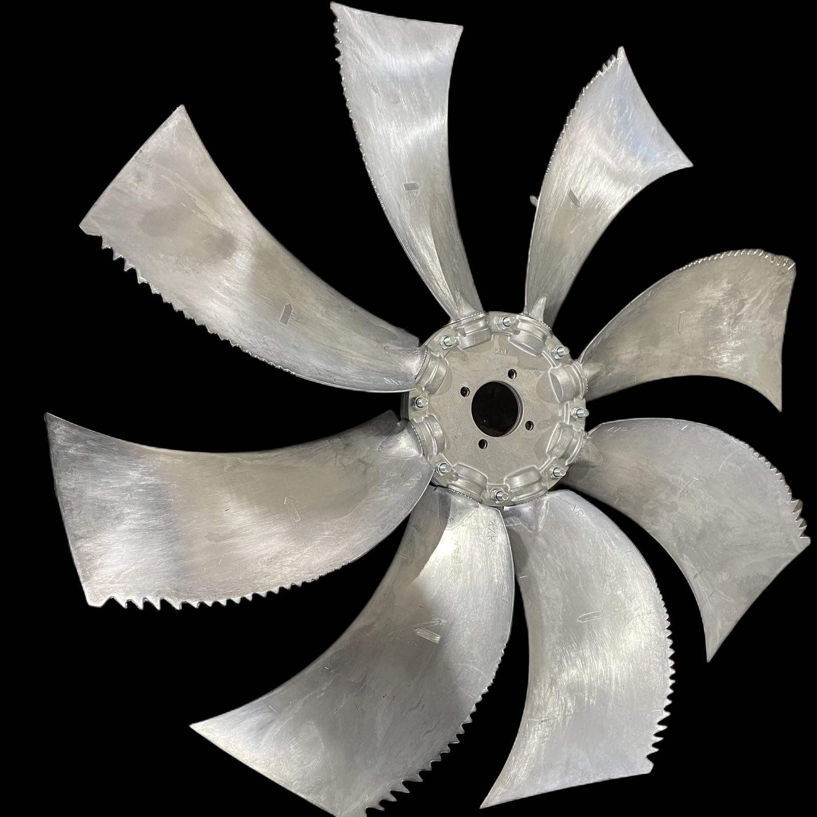 4XR Adjustable Pitch Aluminium Axial Fan Blade | UTEK-DELE